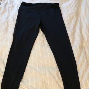 Zella mesh panel cropped legging